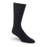Denver Hayes Men's FRESHTECH® Casual Rib Crew Socks Front_Three_Fourths_Angled_Right