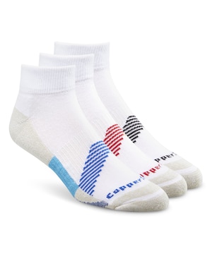 Socquettes de sport avec Moisture Guard pour hommes, Extreme Athletic, Copper Sole, paquet de 3&nbsp;paires