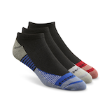 Chaussettes basses pour hommes, Extreme Athletic, Copper Sole, paquet de 3&nbsp;paires Front_Three_Fourths_Angled_Right