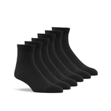 Mi-chaussettes sport pour hommes, Converse, paquet de 6 paires Front_Three_Fourths_Angled_Right