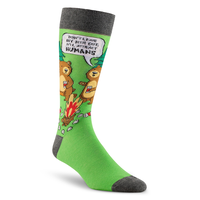 Mi-chaussettes fantaisistes à motifs de camping pour hommes, Denver Hayes Front_Three_Fourths_Angled_Right