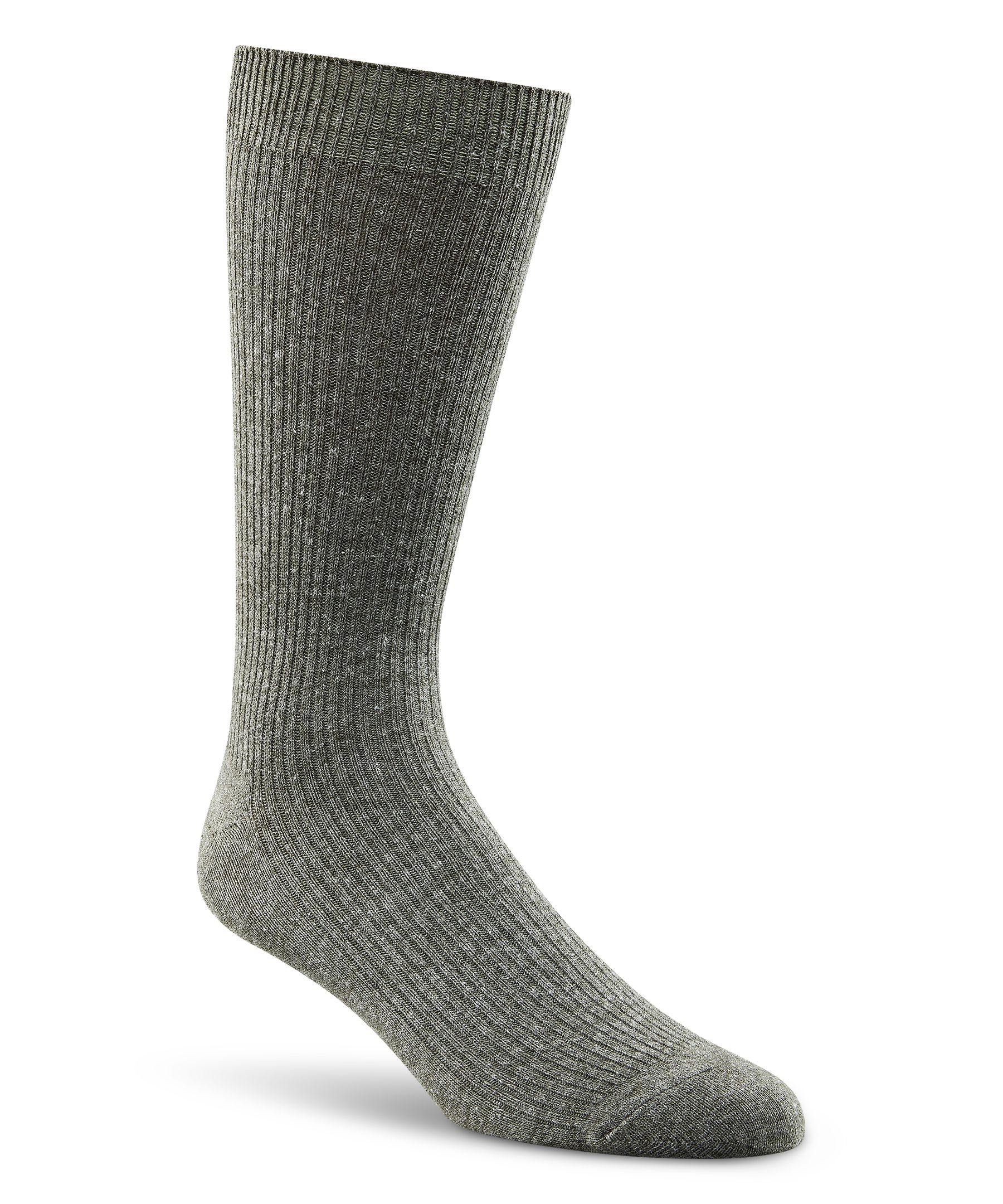 Mi-chaussettes en tricot côtelé décontractées à la mode pour hommes, Denver Hayes
