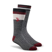 Chaussettes pour bottes traditionnelles pour hommes, Heritage, WindRiver, paquet de 2 paires Front_Three_Fourths_Angled_Right