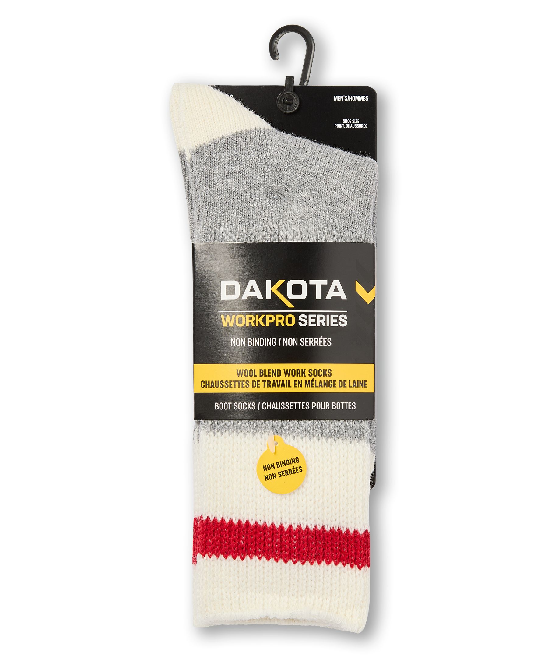 Dakota WorkPro Series Non-Binding Work Socks, 2 Pack