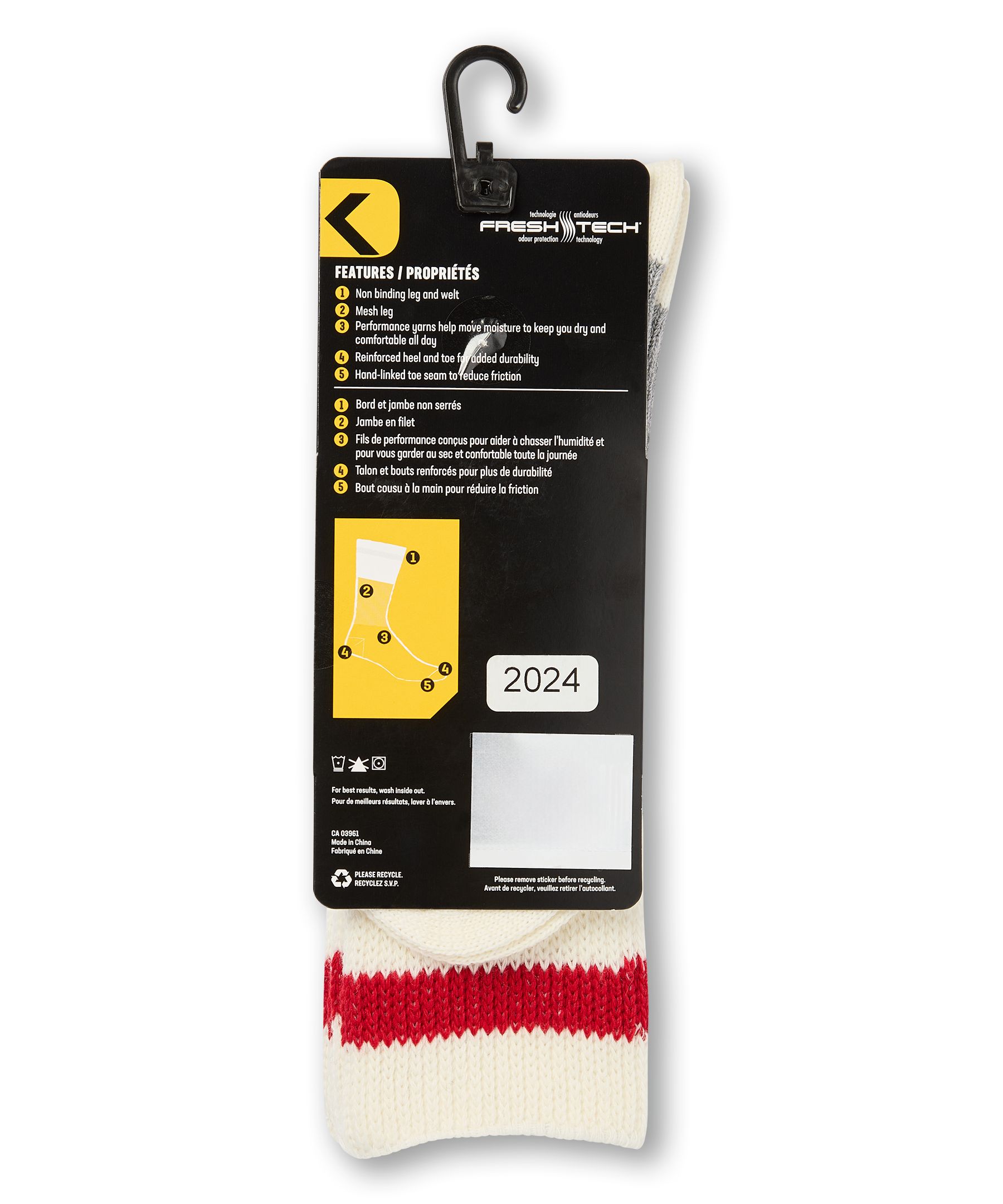 Dakota WorkPro Series Non-Binding Work Socks, 2 Pack