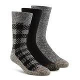 Copper Sole Men's T-MAX® Thermal Crew Socks, 3 Pack Front_Three_Fourths_Angled_Right