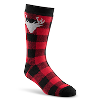 WindRiver Men's T-MAX HEAT® Dual Layer Heat Thermal Boot Socks Front_Three_Fourths_Angled_Right