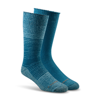 Copper Sole Men's T-MAX HEAT® Anti-Skid Lounge Crew Socks, 2 Pack