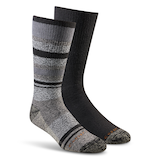 Mi-chaussettes isothermes brossées T-MAX HEATMD pour hommes, Copper Sole, paquet de 2 Front_Three_Fourths_Angled_Right