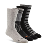 Merrell Men's Thermal Hiking Crew Socks, 4 Pack Front_Three_Fourths_Angled_Right