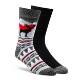 Columbia Men's Brushed Thermal Socks, 2 Pack