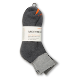 Merrell Men's Wool Work Quarter Socks, 3 Pack Front_Flat