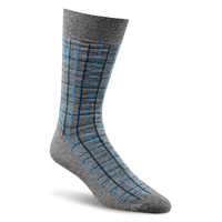 Denver Hayes Men's Novelty Pattern Casual Crew Socks