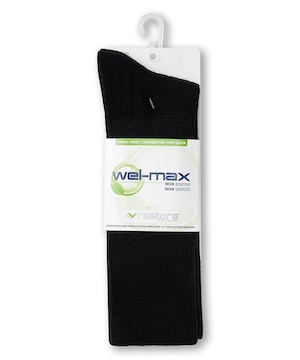 Welmax Men's Bioceramic™ Non-Binding Casual Socks, 2 Pack