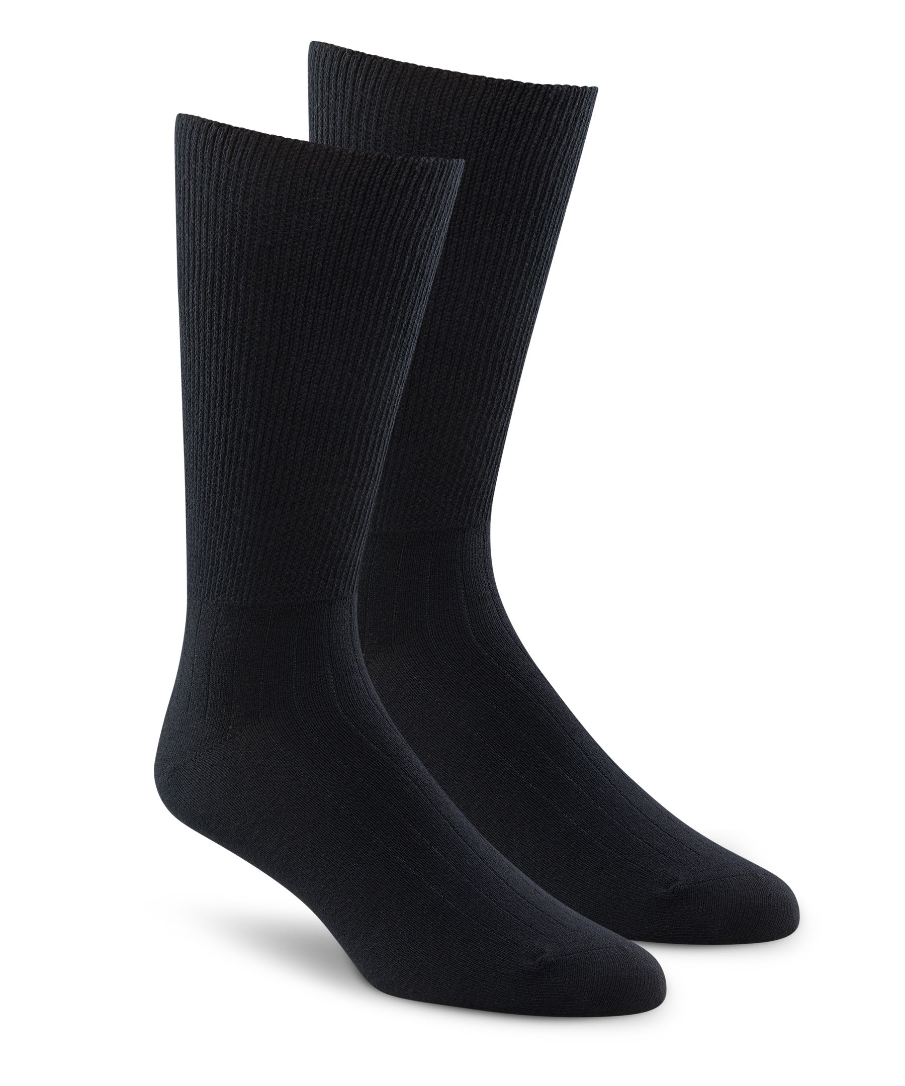 Chaussettes décontractées sans compression avec BioceramicMC pour hommes, Wel-max, paquet de 2