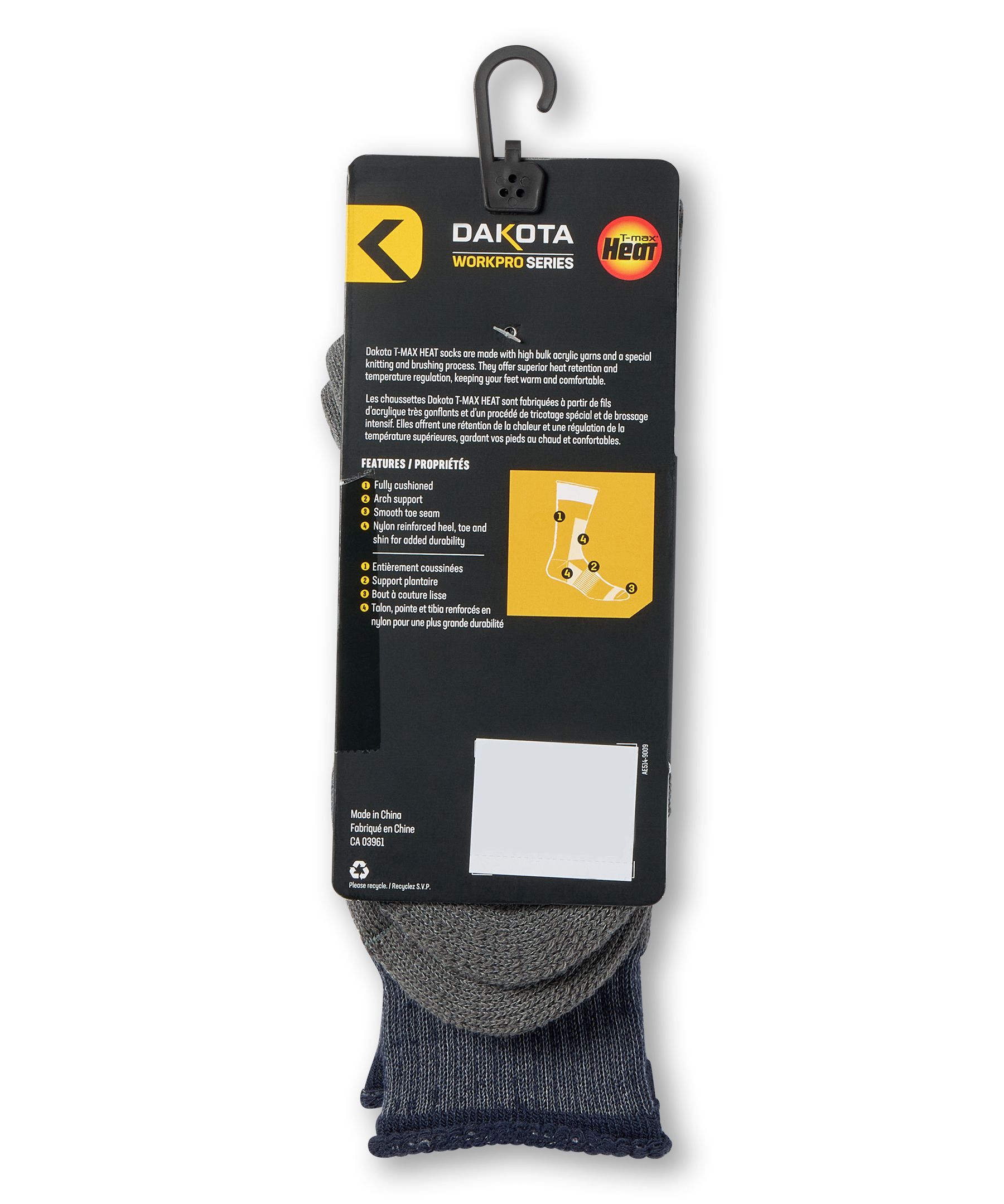 Dakota WorkPro Series T-MAX HEAT® Thermal Boot Socks