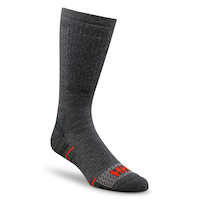 Helly Hansen Workwear Men's Steel Toe Tall Crew Socks Front_Three_Fourths_Angled_Right