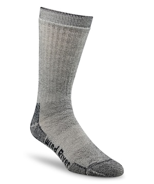 WindRiver Men's Midweight Merino Blend Crew Socks