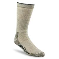 Mi-chaussettes épaisses en mélange de laine mérinos pour hommes, WindRiver