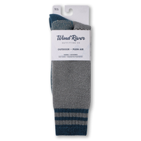 WindRiver Men's Thermal Boot Crew Socks Front_Flat