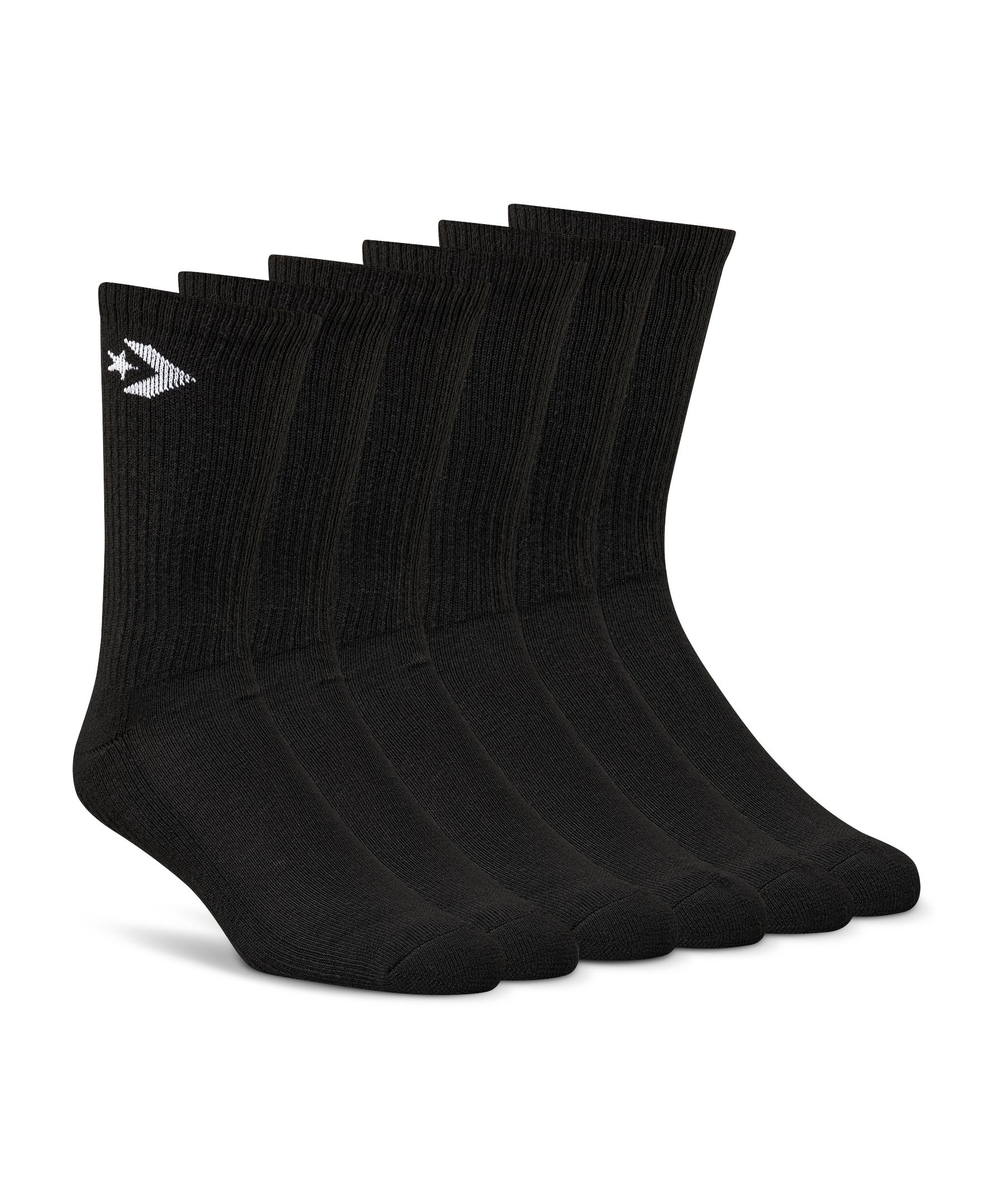 Mi-chaussettes de sport pour hommes, Converse, paquet de 3&nbsp;paires