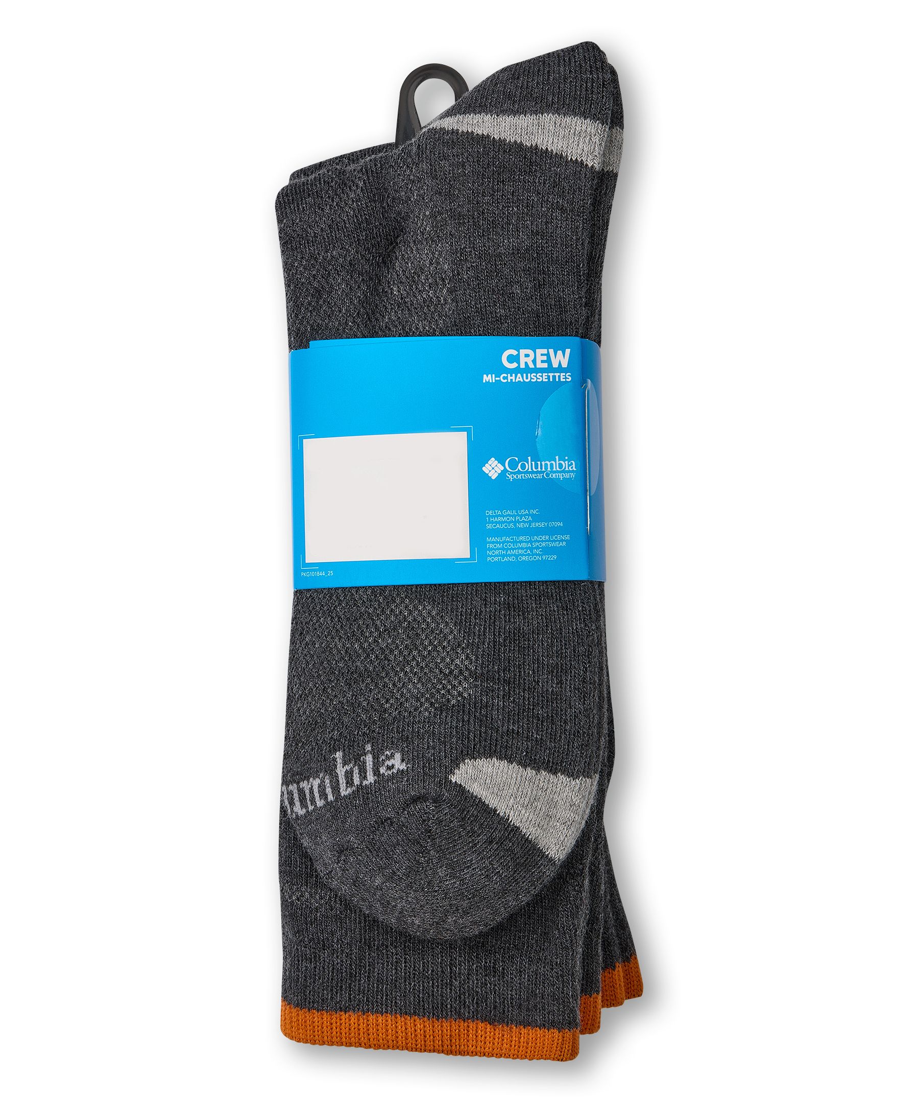 Columbia Men's Poly Mesh Crew Socks, 4 Pack