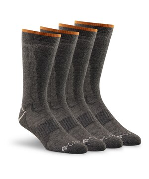 Columbia Men's Poly Mesh Crew Socks, 4 Pack
