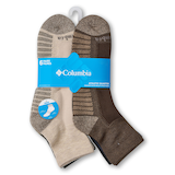 Columbia Men's Quarter Crew Sport Socks, 6 Pack Front_Flat