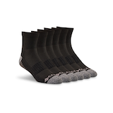 Columbia Men's Quarter Crew Sport Socks, 6 Pack Front_Angled_Right