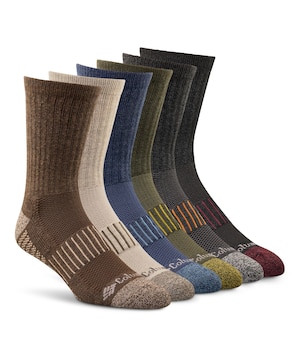 Columbia Men's Sport Crew Socks, 6 Pack