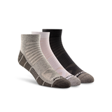 Chaussettes sport basses techniques driWearMC pour hommes, Matrix, paquet de 3 paires Front_Angled_Right