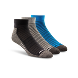 Matrix Men's driWear™ Tech Low Cut Sport Socks, 3 Pack Front_Angled_Right