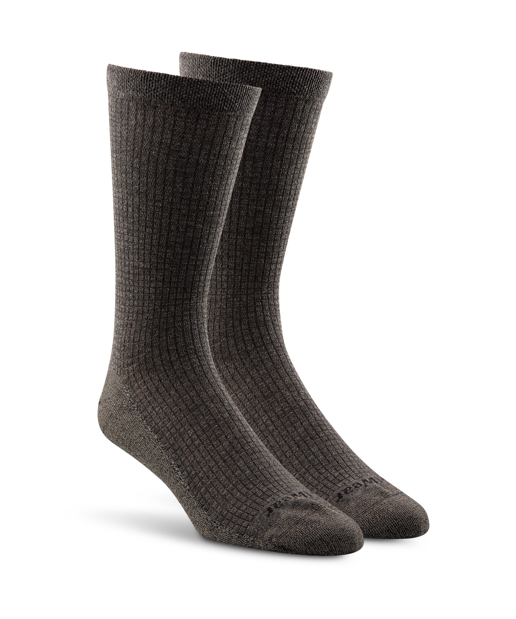 Denver Hayes Men's driWear™ Textured Casual Socks, 2 Pack