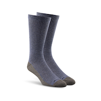 Denver Hayes Men's driWear™ Textured Casual Socks, 2 Pack