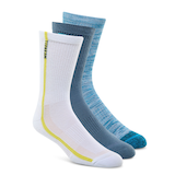 Chaussettes légères de tous les jours pour hommes, Merrell, paquet de 3 paires Front_Angled_Right