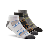 Matrix Men's 3 Pk BOGO Low Cut Sport Socks Front_Angled_Right