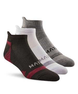 Matrix Men's 3 Pk BOGO Low Cut Sport Socks
