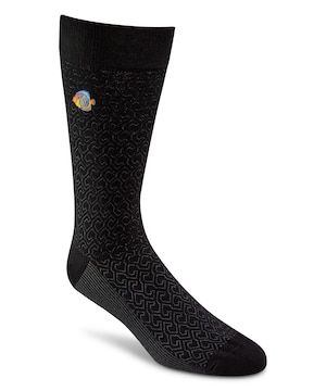 Mi-chaussettes décontractées classiques à motif fantaisie pour hommes, Denver Hayes