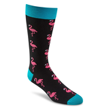 Mi-chaussettes décontractées à petit motif fantaisie pour hommes, Denver Hayes Front_Angled_Right