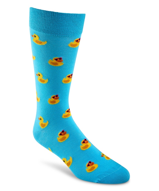Mi-chaussettes décontractées à petit motif fantaisie pour hommes, Denver Hayes