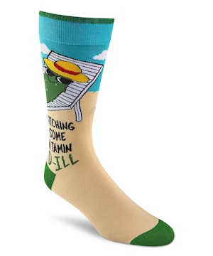 Denver Hayes Men's Novelty Summer Fun Casual Crew Socks