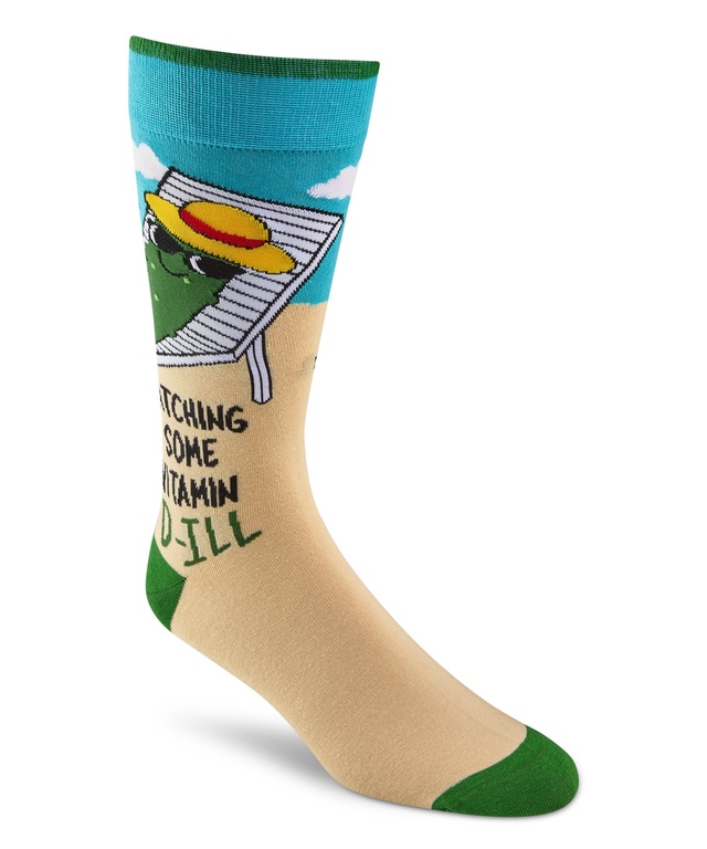Denver Hayes Men's Novelty Summer Fun Casual Crew Socks