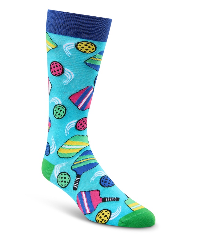 Denver Hayes Men's FreshTech® Rather Be Pattern Casual Crew Socks