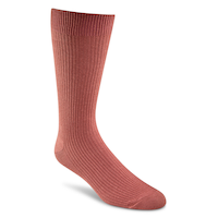 Denver Hayes Men's Fashion Casual Rib Crew Socks Front_Angled_Right