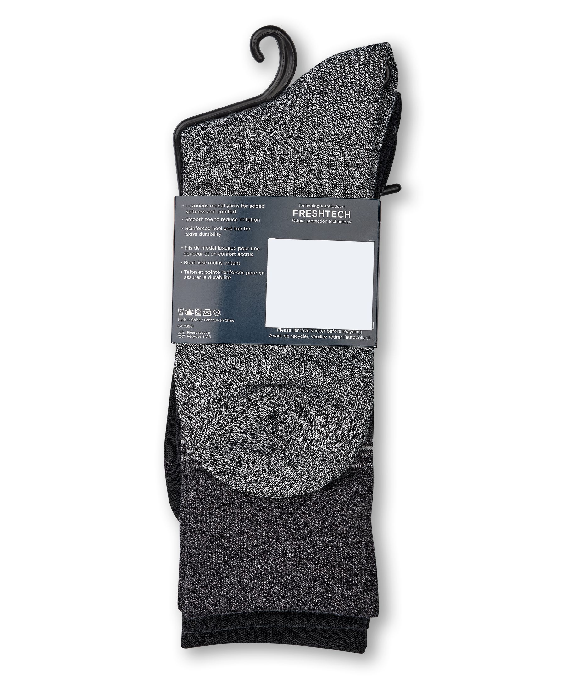 Denver Hayes Men's BOGO Casual Crew Socks