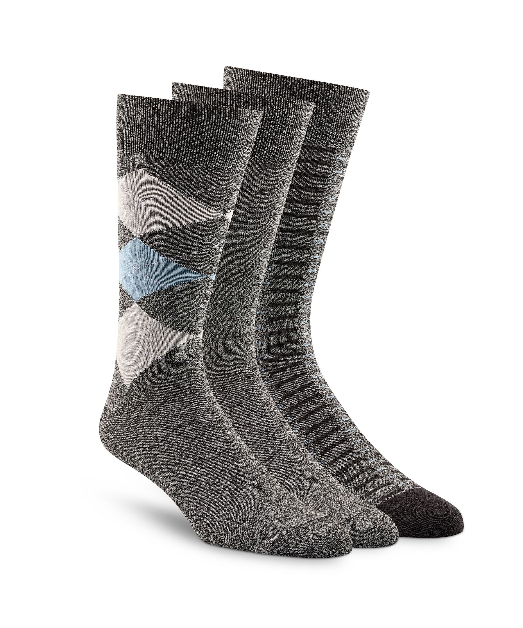 Mi-chaussettes décontractées BOGO pour hommes, Denver Hayes