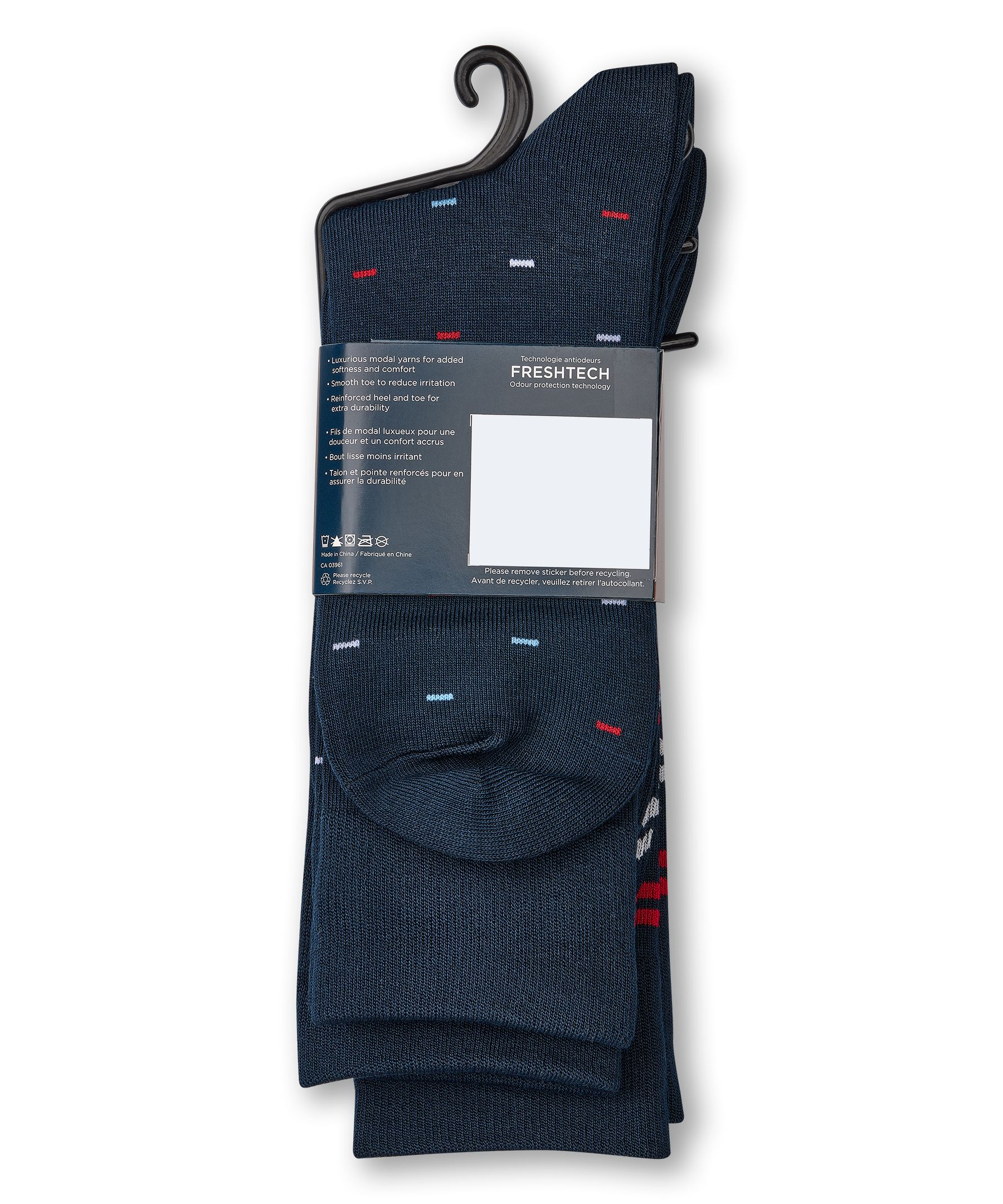 Denver Hayes Men's BOGO Casual Crew Socks