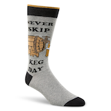 Chaussettes à motif fantaisie de bière pour hommes, Denver Hayes