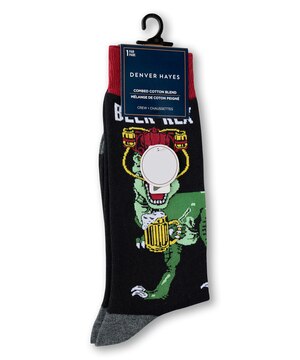 Denver Hayes Men's Novelty Beer Pattern Socks