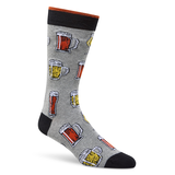 Chaussettes à motif fantaisie de bière pour hommes, Denver Hayes